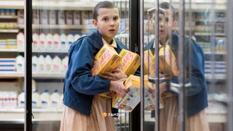 Stranger Things Instagram Captions about Eggos